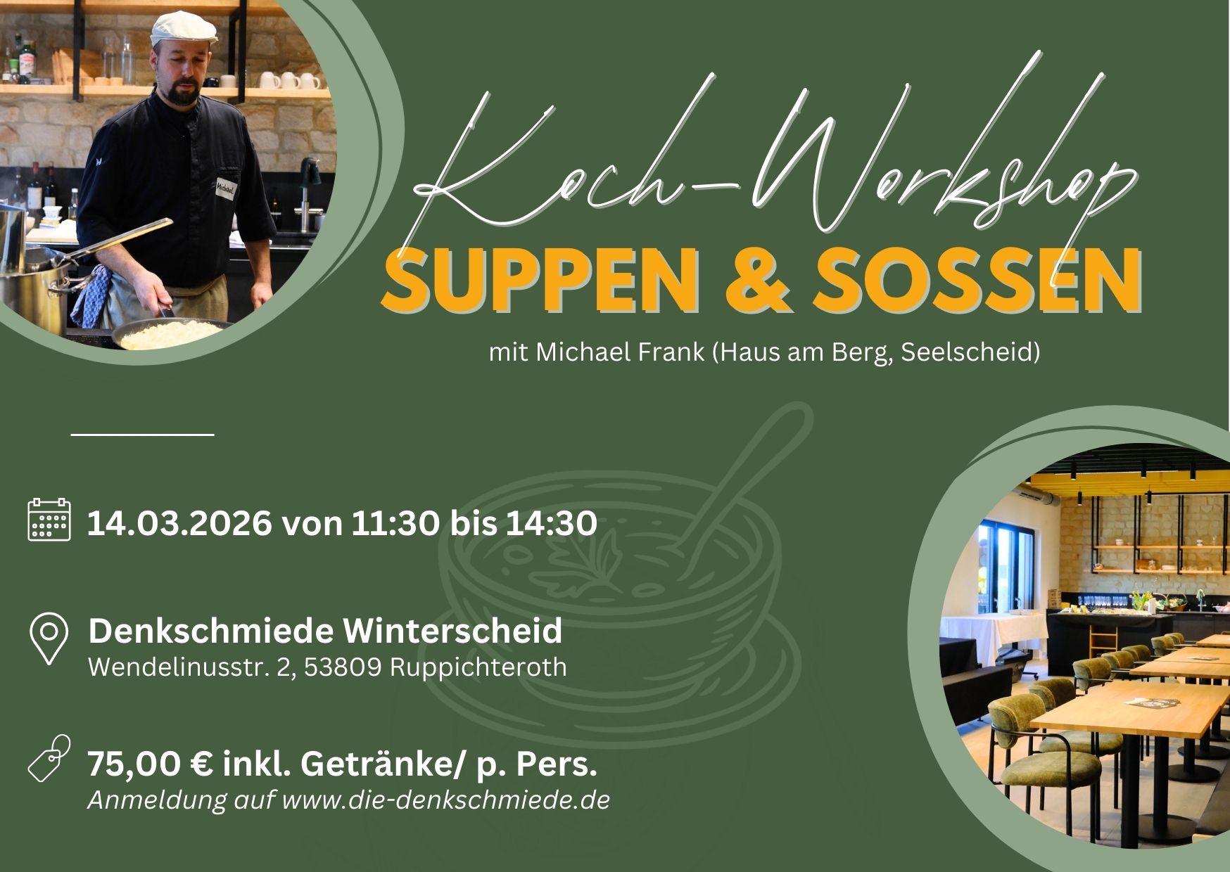 Grafik Suppen & Soßen Workshop